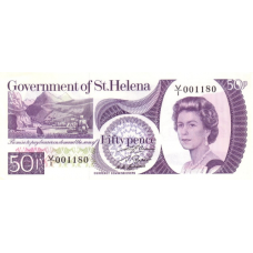 P 5 Saint Helena - 50 Pence Year ND (1979)
